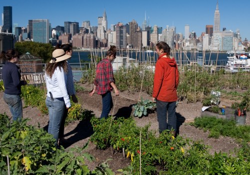 What is the purpose of urban farming?